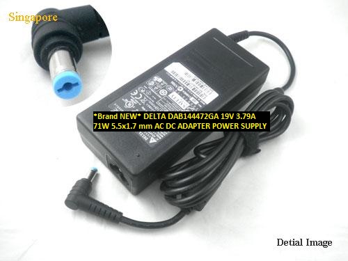 *Brand NEW* 71W DELTA 19V DAB144472GA 3.79A 5.5x1.7 mm AC DC ADAPTER POWER SUPPLY